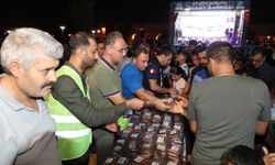 Eyyübiye mMillet Bahçesi'nde Mevlid Kandili coşkusu yaşandı