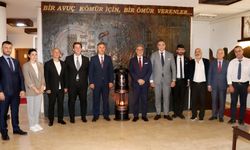 Zafer Partisi'nden Maden İşçileri Sendikasını ziyaret