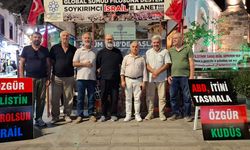 Bodrum İnsani Değerler Derneği destek için nöbet çadırı kuruldu