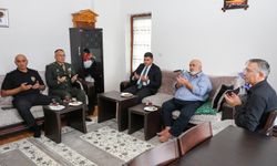 Artvin Vali Vekili Erdoğan, Kıbrıs gazisini ziyaret etti