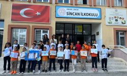 Sincan İlkokulu "S.O.S" projesine hibe aldı