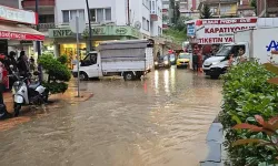 Giresun'un Bulancak ilçesinde aşırı yağış hayatı olumsuz etkiledi