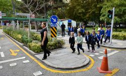 Ankara Büyükşehir Belediyesi’nden çocuklara trafik eğitimi