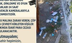 Kağızman’da park ve oyun alanlarına 24 saat kamera takibi