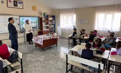 Kaymakam Demirtaş’tan Cebeci Köyü İlkokulu’na ziyaret