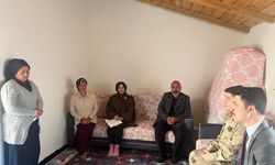 Digor Kaymakam Kahraman, hane ziyaretlerini Sürdürüyor