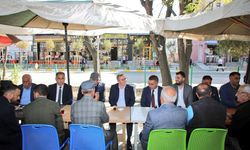 Kars Valisi Ziya Polat, Kağızman’da vatandaşlarla buluştu, esnafı ziyaret etti
