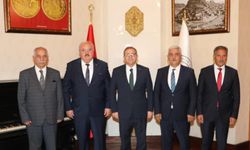 Vali Ziya Polat, Süt Üreticileri Birliği’ni makamında kabul etti