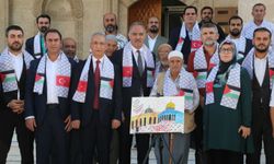 Eyyübiye'de Filistin'e destek resim sergisi