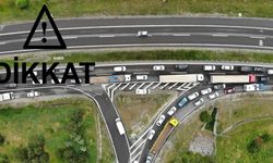 Otoyol çalışması nedeniyle Karabük- Gerede yolu trafiğe kapatıldı