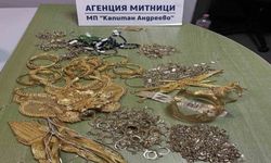 Kapıkule'de yoğurt kovasında 1 kilo 241 gram altın vurgunu!