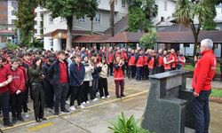 Rize’de okullarda eş zamanlı tahliye tatbikatı yapıldı