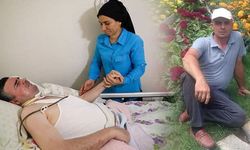 Beynine pıhtı atan bahçıvan yeniden ayağa kalkmak istiyor