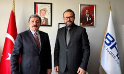 Samsun Valisi Orhan Tavlı'dan Gazeteci Said Çetintaş'a anlamlı ziyaret