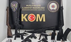 Muğla’da ruhsatsız silah operasyonu: 4 tutuklama