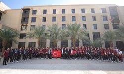 Bakan Bak, Suudi Arabistan'da millî sporcularla bir araya geldi