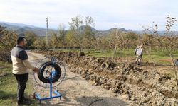 Finver’de damlama sulama dönemi