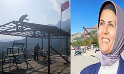 İbradı belediyesi üzümdere’ye yeni seyir terası kazandırdı