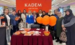 AK Kadınlar turuncu rozetle farkındalık oluşturdu