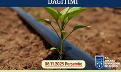 Çiftçilere Damla sulama borusu dağıtımı yapılacak