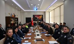 Kars Emniyet Müdürlüğü’nde Genel Değerlendirme ve Bilgilendirme Toplantısı yapıldı
