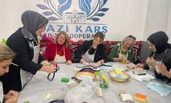 Gazi Kars Kadın Kooperatifi Keçe Projesi'ne önemli bir adım attı