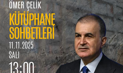 AK Parti'de "Kütüphane Sohbetleri" Ömer Çelik’le başlıyor