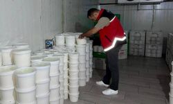 Hatay’da etiketsiz süt ürünlerine operasyon: 2,3 ton ürün imha edildi