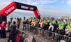 IRONMAN 70.3 Türkiye triatlonu Antalya'da başladı