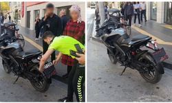 Plakasını bandanayla gizledi, 43 bin TL ceza yedi!