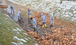 Çayboyu kanalı temizleniyor