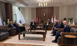 AK Partili Çalkın’dan KKTC Cumhurbaşkanı Erhürman’a ziyaret