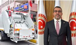 Kağızman Belediyesi'ne yeni çöp toplama aracı kazandırıldı
