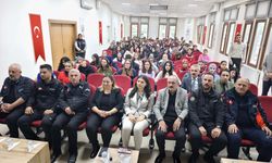 ŞMYO Öğrencilerine Afet Eğitim Hazırlık Konferansı verildi