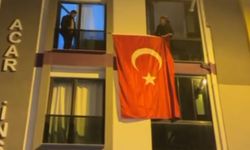 Şehit Hamdi Armağan Kaplan’ın baba ocağına Türk bayrağı asıldı