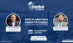 TİMBİR Akademi’den gazetecilere özel ücretsiz eğitim: “Sosyal medyada haber paylaşımı: Gazeteciler için stratejiler”