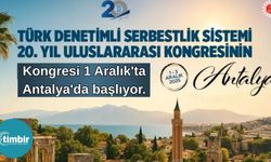 Türk Denetimli Serbestlik Sistemi 20. yılını Uluslararası Kongre ile kutluyor
