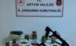 Artvin'de uyuşturucu operasyonunda yakalanan 1 zanlı tutuklandı