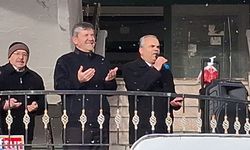 Beypazarı'ndan Umre yolculuğuna gidenle dualarla uğurlandı