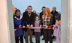 Milli Eğitim Müdürü Adem Uslu, kütüphane açılışı yaptı