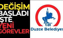 Düzce Belediyesi’nde “2025’in son atamaları” yapıldı