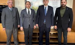 İlçe başkanı Halil Etili:4 Bölge Müdürü ile bir araya geldik