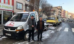 Kars Şoförler ve Otomobilciler Odası başkan adayı Murat Şimşek sahada şoför esnafının sorunlarını dinliyor