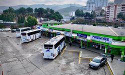 Giresun otobüs terminali yoğun bir yılı geride bıraktı