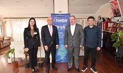 İSDEMİR Genel Müdürü Ayhan Akın'dan TİMBİR’e ziyaret