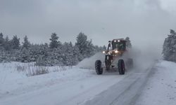 Yoğun kar ulaşımı etkiledi