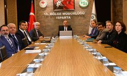 Eğirdir gölü için acil değerlendirme toplantısı