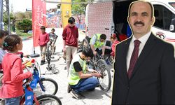 Konya’da çocuklara trafik ve bisiklet güvenliği eğitimi