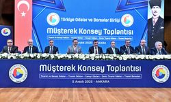 TOBB tarafından müşterek konsey toplantısı yapıldı