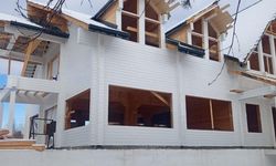 Arpaçay Kütük Ev’in son görünümü görenleri hayran bıraktı